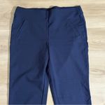 Chico's Navy Blue 1 Navy Blue Trousers Medium Stretch Pants Casual Office Photo 2