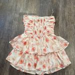 Hello Molly  Mini Dress Pink and white floral Photo 1