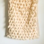 Anthropologie  Champagne & Strawberry cream Petal Pop appliqué mini shift dress Photo 6