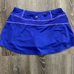 Athleta Bustle Violet Blue Layered Flounce Skort Size Small Photo 1