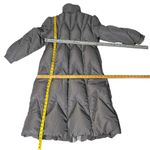 VINTAGE Down Grey Puffer Coat sleeping Bag Coat Long Line Womens Fits Medium Gray Photo 6