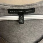 White House | Black Market  Mercury Silver Foil V-Neck Dolman Top - Small Petite Photo 7