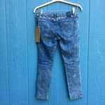 One Teaspoon NEW Women Size 27 Distressed Pin Up Iggy Ankle Zip Jeans Photo 4