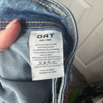 OAT NY Wide Leg Medium Wash Denim Jeans Size 10/30 Blue Photo 4