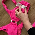 The Beach Club Vibrant Passionfruit Pink Women's Swimwear Bikini Set w/ Skirt Photo 6
