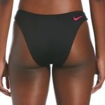 Nike Swim Color Block Reversible Sling Bikini Bottom Pink Black Size Med Photo 13