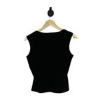 VINTAGE Merona Women’s Scoop Neck Velvet Top Whimsigoth Black Size M Size M Photo 5