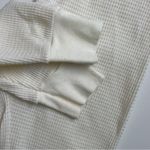 Vintage Thermals Long Underwear Long Johns Waffle Buttery Yellow Cream USA Made Size XL Photo 1