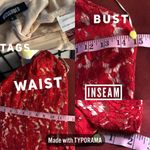 Missguided Red Lace Romper Size 6 Photo 7