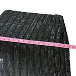 NAEEM KHAN Black Sequin Embellished Beaded Formal Dress XS S Photo 11