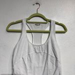 Free People  Intimately White Racerback Bodysuit Sz M Photo 2