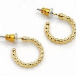 Rachele Mini Gold Hoops Photo 0