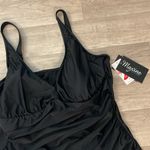 Maxine of Hollywood Maxine NWT Black One-Piece Swimsuit Photo 2
