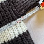 Star Wars  May The Force Be With You Black and White Striped Women's Sweater sz M Photo 5