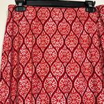 Chico's Women’s CHICO’s Red Black White Maxi Paisley Dress Size 0 US 4/6 EUC #2107 Photo 2