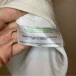 MM.LaFleur Antonia Draped Front Short Sleeve Top Eco Soft Weave Ivory Sz Small Photo 11