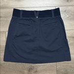Title Nine  17” Clamber Stretch Hiking Casual Travel Skirt Skort Navy Blue Size 6 Photo 4