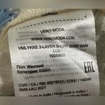 VERO MODA  Multicolor Floral 2 Layer Tiered Smocked Elastic Waist skirt Medium Photo 7