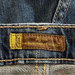 Aura Wrangler Straight Leg Denim Jeans Dark Wash Indigo 4 Short Photo 2