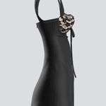 Finesse Black Mini Dress Size M Photo 4