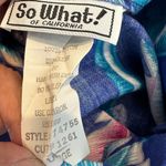 So What! of California **Vintage 1980's** Button Back Top Photo 12