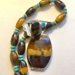 Sterling Silver JAY KING Desert Rose Tigers Eye Cabochon Ring Sz 11 Photo 7