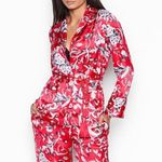 Victoria's Secret Victoria’s Secret | Black Cherry Satin Asian Robe Top Photo 6