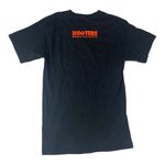 Hooters  size small ft meyer beach Florida Classic Black Tagless Tee hanes Photo 1