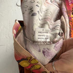 Sacred Revival Top Small Red Orange Purple‎ 3/4 Sleeve Embellished Boho Photo 4