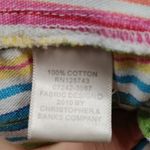 Christopher & Banks Christopher Banks Size 6 Multi Color Rainbow Skort Pockets Summer Beach Kawaii Photo 8