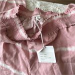 BeachLunchLounge  Pink and White tie-dyed Wide Leg Pants Photo 10