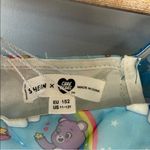 NWT Shein X Care Bears Multicolor Puff Sleeve Graphic Organza Dress Blue Photo 4