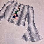 Anthropologie Womens  Off The Shoulder Long Sleeve Top size Small Photo 5