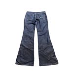 Rue 21 Y2K Bootcut Flare Wide Leg Angel Embroidered Jeans Dark Wash Fits US 32 Photo 3