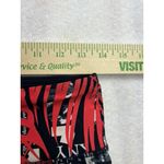 DKNY Sport Womens Black Red Palm Leaf Print Capri Leggings Size M Active Size M Photo 5