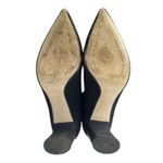 ZARA Women's Black Stretch-Knit Pointed Toe Slip-On Heeled Sock Ankle Boot Sz 9 Photo 3