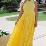 These Three Boutique Halter Eyelet Maxi Dress Photo 2