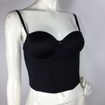 Betsey Johnson  Solid Black Underwire Boned Bra Photo 4