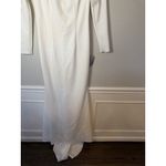 Katie May NOEL & JEAN  Cowl Back Long Crepe Wedding Gown Dress Off-White 12 NWT Photo 11