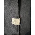 Frank & Eileen Tee Lab Popover Shirt Button Up Cotton Black Womens XSmall Photo 5