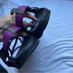 Chacos Chaco Black and Purple Strappy Sandals Outdoors Hiking Size 6 Photo 1