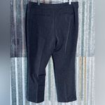 Ann Taylor NWT  Polka Dot PANTS Black, Womens Sz 14 w/Stretch Textured Bus Casual Photo 8