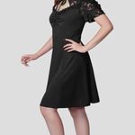 Scarlet darkness Lace Patchwork Hollowed Photo 6