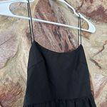 Commense Solid Backless Long Dress size large Black Photo 3