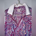 Tommy Bahama Women's  Golf Tennis Sleeveless Shirt‎ Small Purple Floral Photo 3