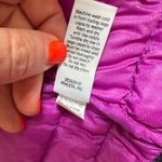Athleta  Women's Downalicious Purple Goose Down Lightweight Puffer Jacket Coat Photo 2