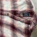 Abercrombie & Fitch Womens Purple Plaid Long Sleeve Button Up Top - Small - GUC Photo 3