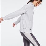 Koral Activewear Bare Knuckle Netz cream zip up athleisure jacket size M medium Photo 3