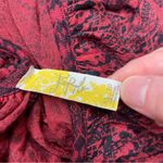 Free People  Double Dutch Flowy Halter Tunic Tank Top Bright Red Extra Small XS Photo 5