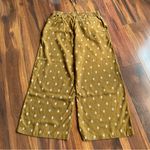 Garnet Hill  Tencel Lyocell Extra Wide Leg Lightweight Pull On Drawstring Pants Photo 2